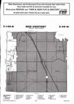 Reed Township, Harwood, Reile's Acres, Fargo, Directory Map, Cass County 2007